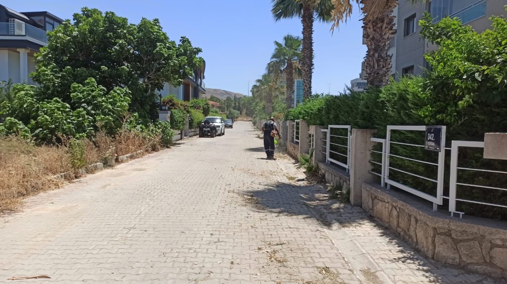 Güzelbahçe Belediyesi Yangına Karşı Önlemleri Artırdı
