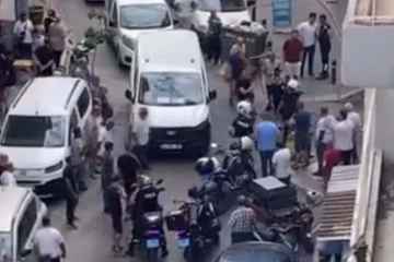 iş yerine pompalıyla saldırı