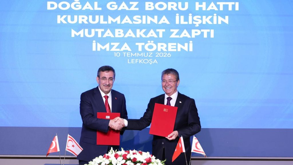 Türkiye ile KKTC Arasında Doğal Gaz İş Birliğinde Yeni Adım