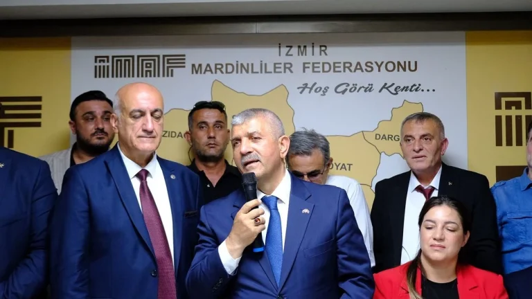 İzmir’de Mardinlilerden MHP’ye 278 Kişilik Katılım: Şahin’den “Terörsüz Türkiye” Vurgusu