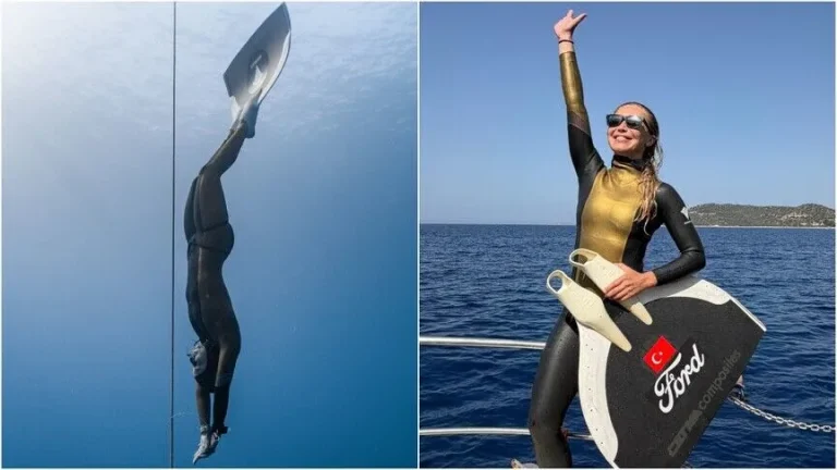 Şahika Ercümen’den Yeni Başarı: 68 Metrelik Dalışıyla Türkiye Şampiyonu Oldu