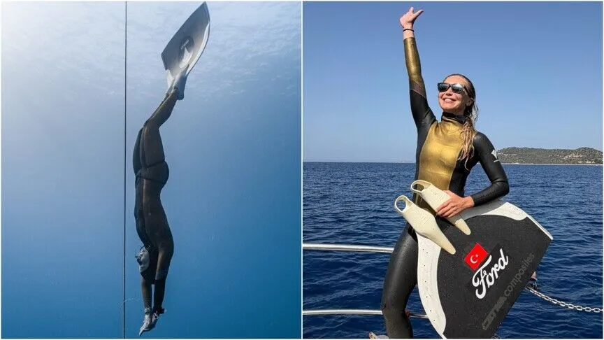 Şahika Ercümen’den Yeni Başarı: 68 Metrelik Dalışıyla Türkiye Şampiyonu Oldu